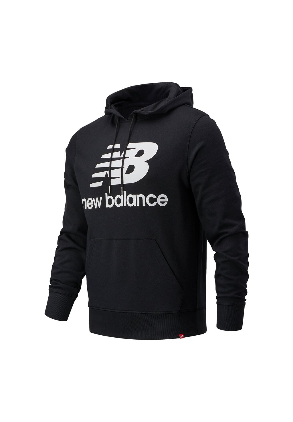 

Толстовка ESSENTIALS STACKED LOGO PO New Balance, черный