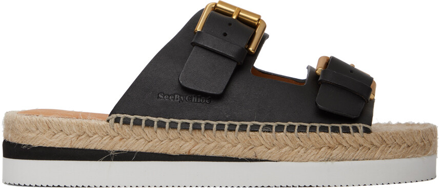 

Черные сандалии Glyn See by Chloé