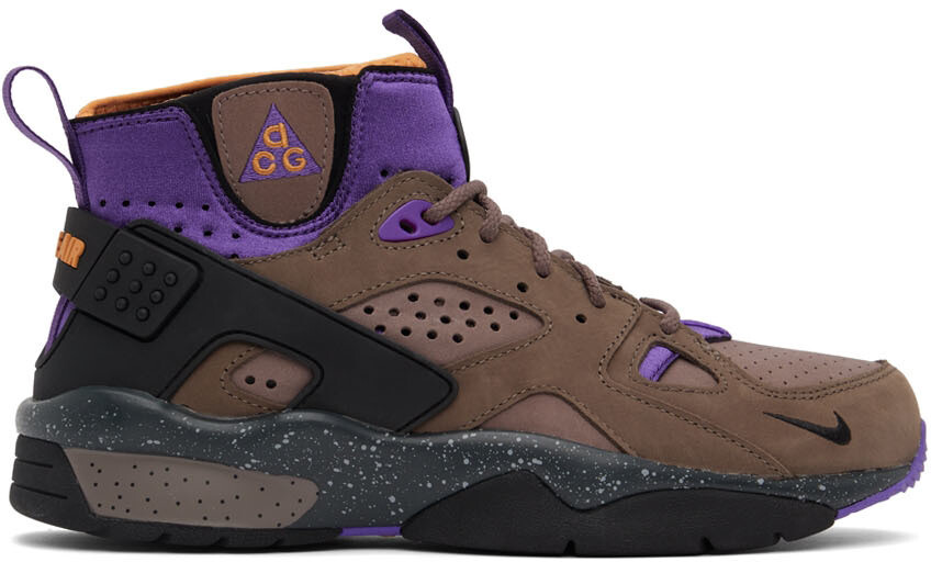 

Коричнево-фиолетовые кроссовки ACG Air Mowabb Nike