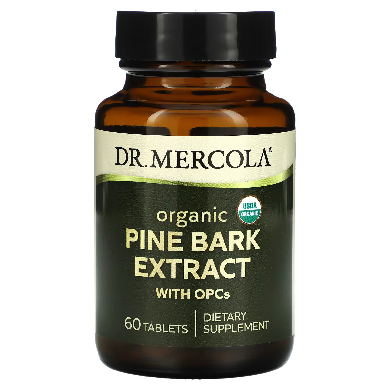 Органический экстракт Dr, Mercola сосновой коры с ОРС, 60 таблеток dr mercola органический экстракт сосновой коры с орс 60 таблеток