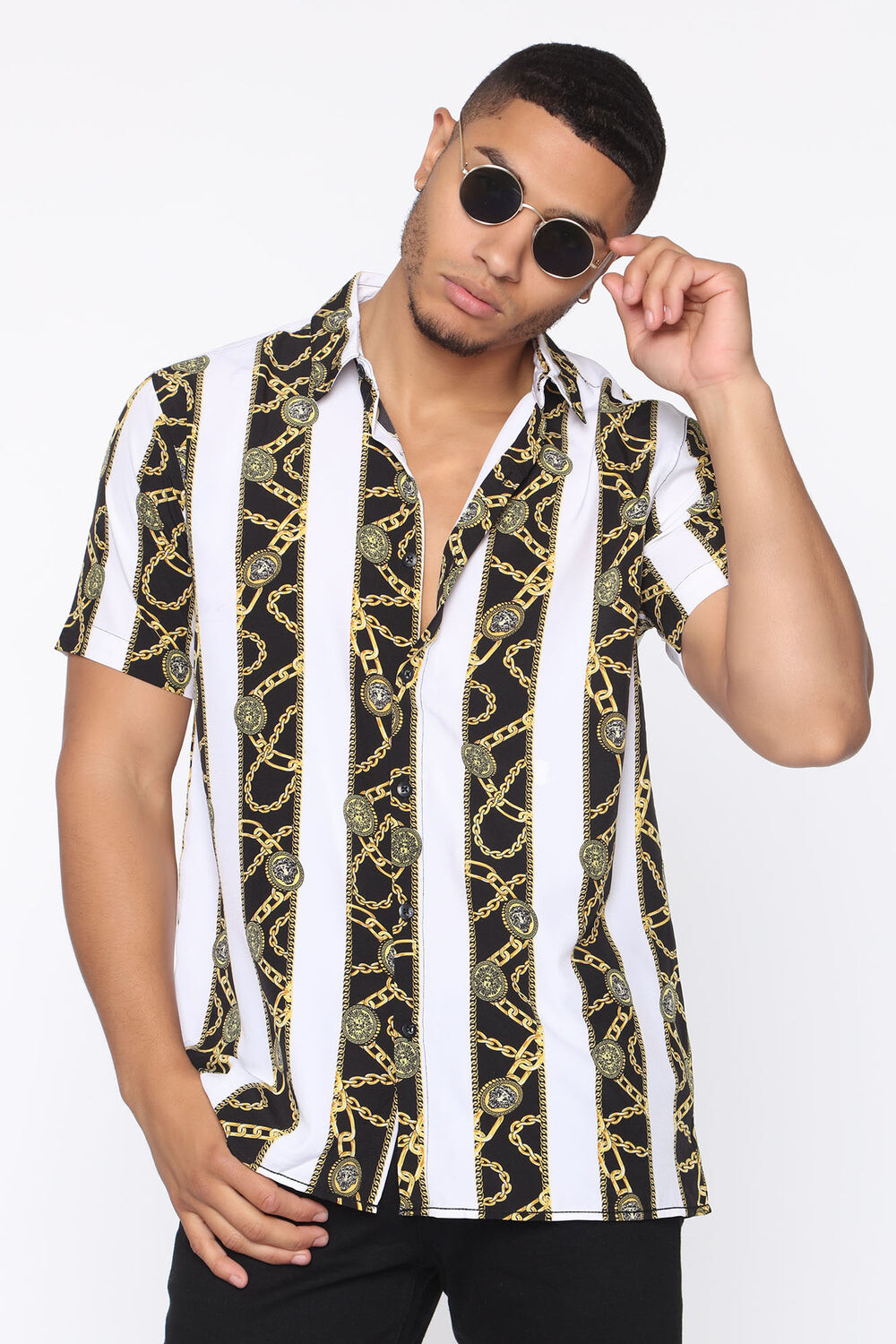 

Рубашка Fashion Nova D2249X1403, белый
