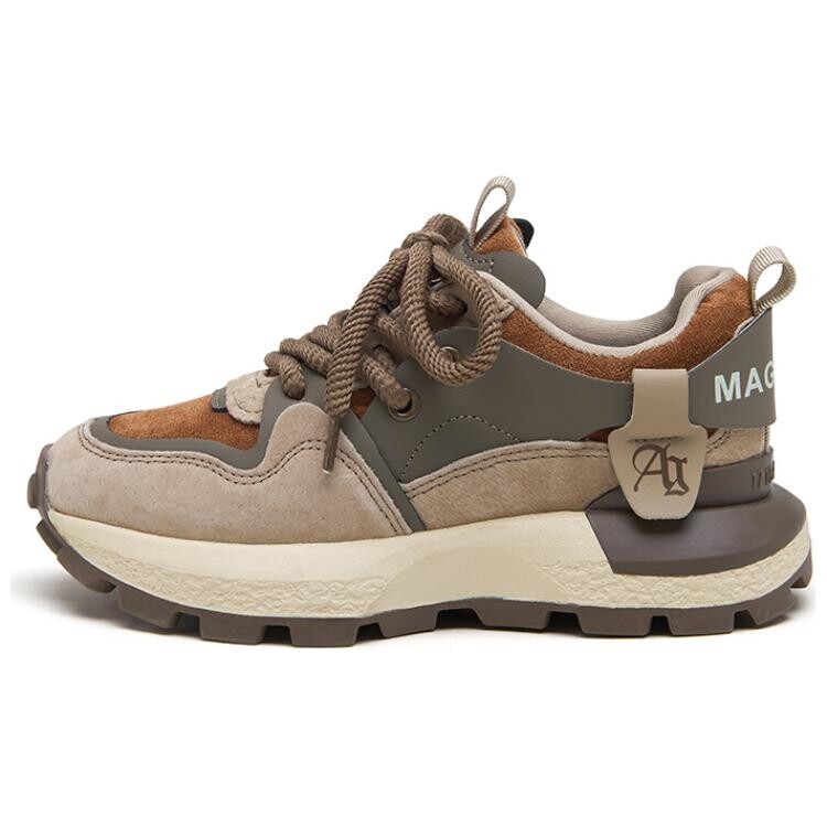 

Кроссовки AGSDON Chunky Sneakers Women's Low-top, оранжевый