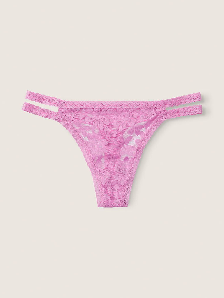 

Трусы Pink Lace Strappy, розовый