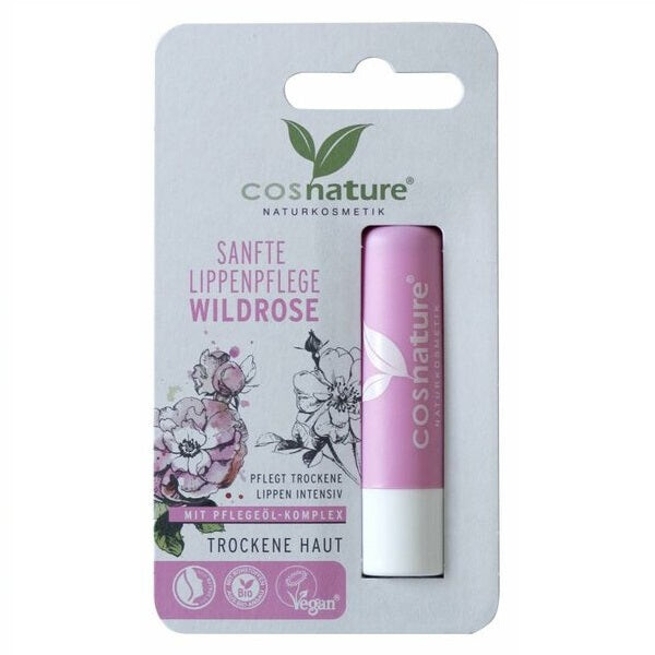 

Cosnature Lip Care натуральный защитный бальзам для губ с маслом шиповника 4,8г