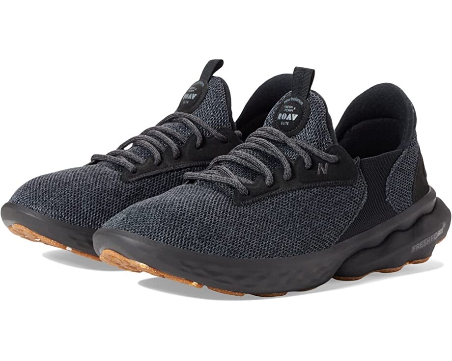 

Кроссовки New Balance Fresh Foam Roav Elite, черный/темно-серый