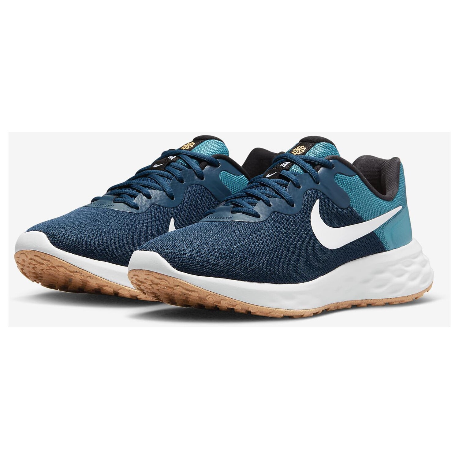 Кроссовки Nike Revolution 6 Next Nature, темно-синий/черный/белый ...