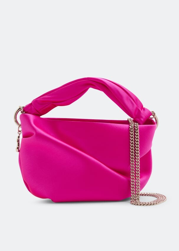 

Сумка JIMMY CHOO Bonny top handle bag, розовый