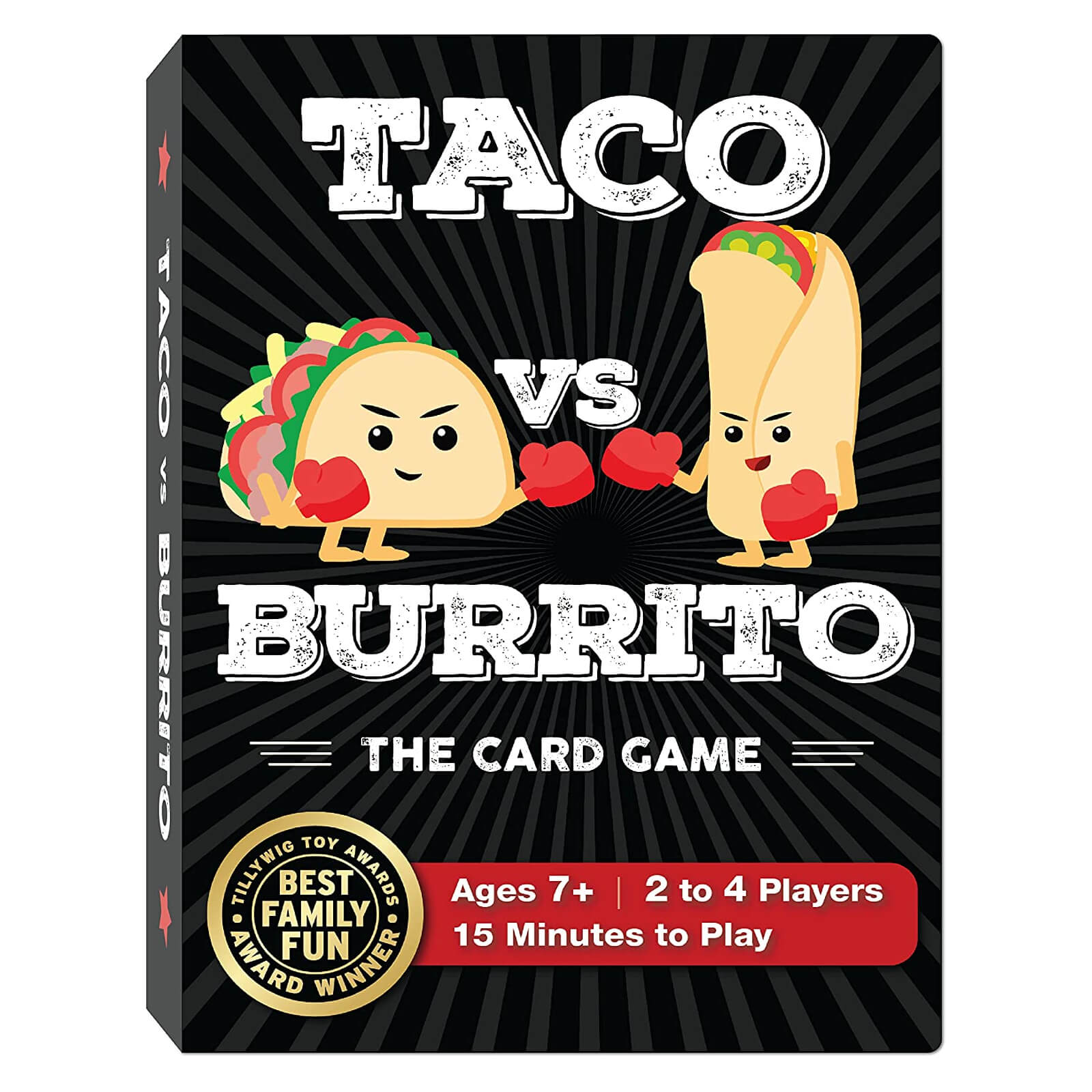 Настольная карточная игра Taco vs Burrito игра карточная дрофа банда лягушат против цапли 3840