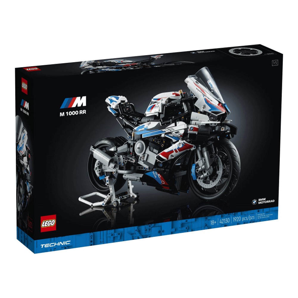 Конструктор LEGO Technic 42130 Мотоцикл BMW M 1000 RR lego technic мотоцикл 42132