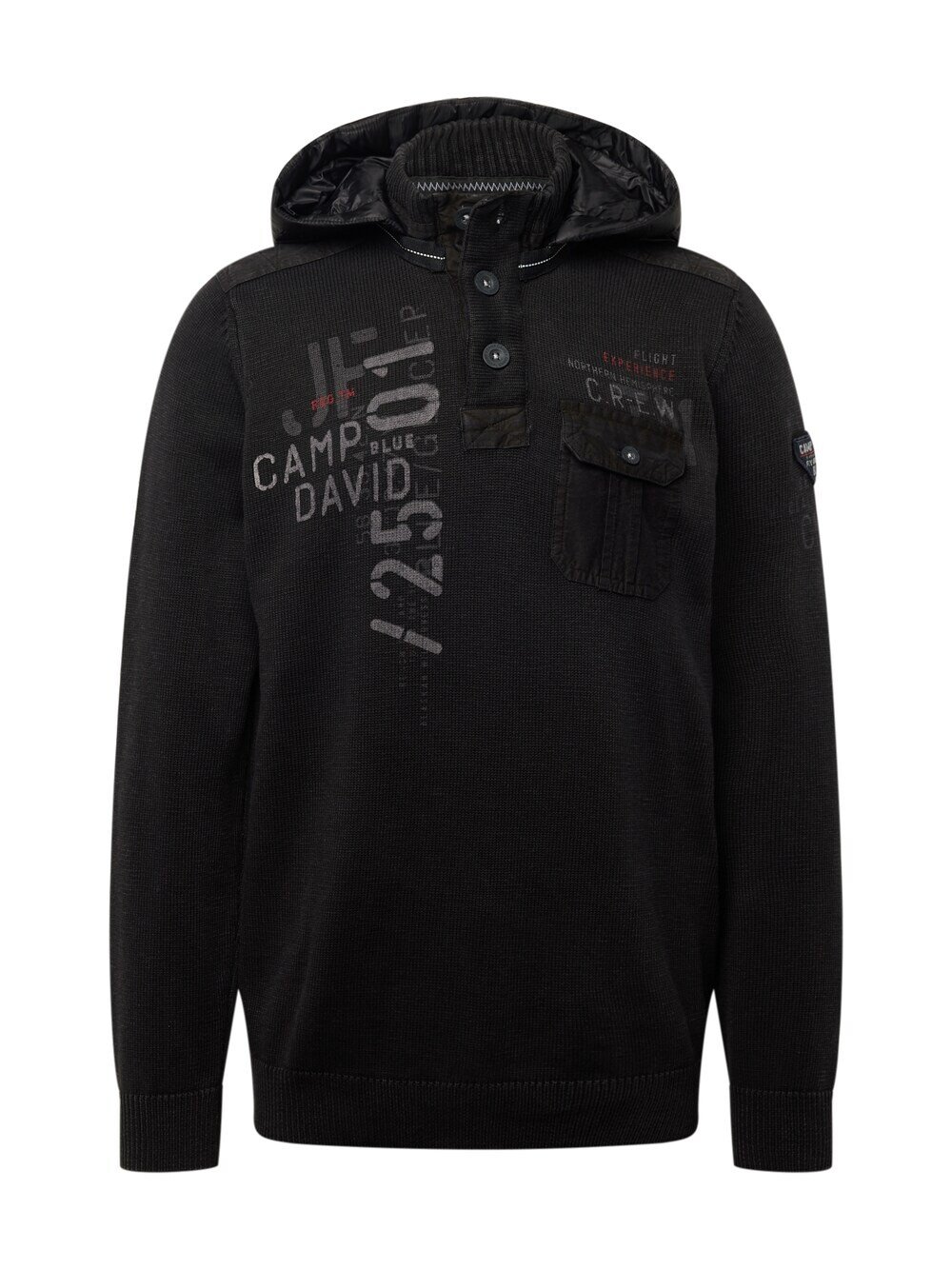 

Свитер CAMP DAVID, черный