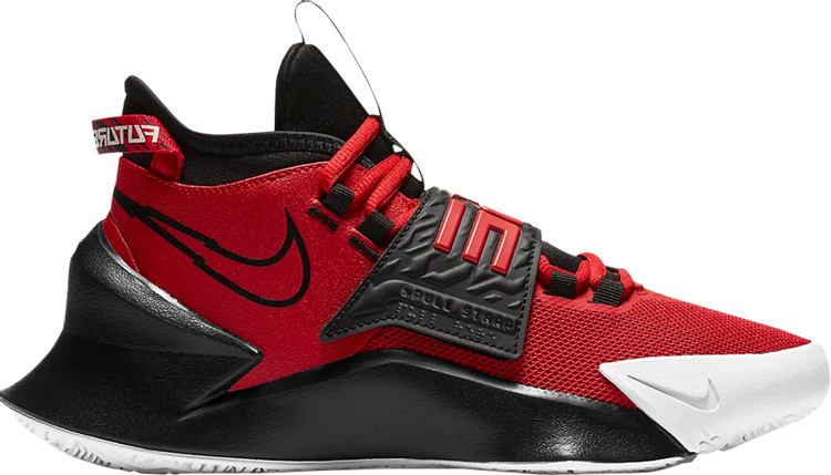 

Кроссовки Nike Future Court 3 GS 'University Red Black', красный