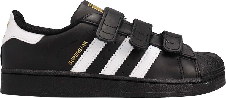 Лимитированные кроссовки Adidas Superstar CF C 'Core Black', черный