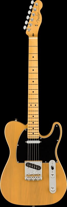 

Fender American Professional II Telecaster, накладка на гриф из клена, цвет ириски AM PRO II TELE MN BTB