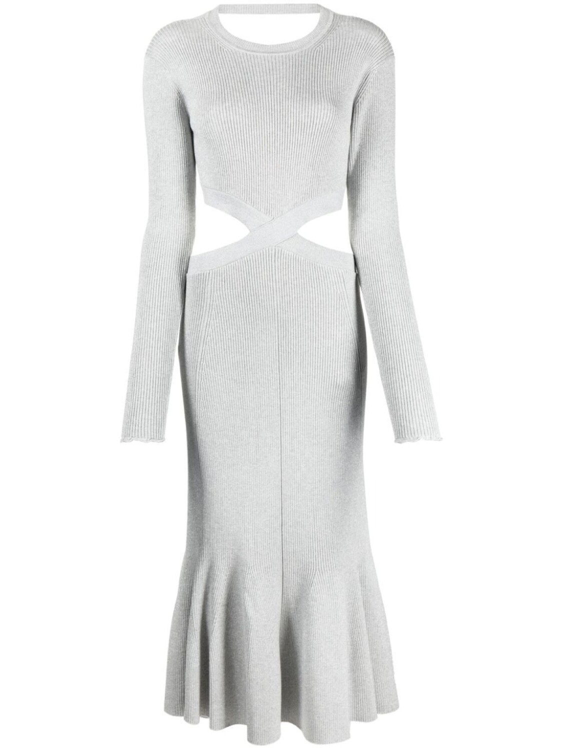 

3.1 Phillip Lim платье в рубчик, серый