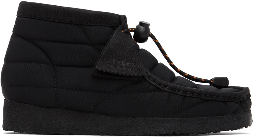 

Черные сапоги валлаби Clarks Originals
