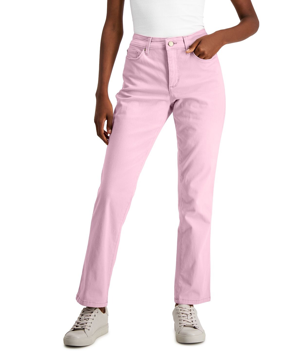 

Прямые джинсы petite lexington, созданные для macy's Charter Club