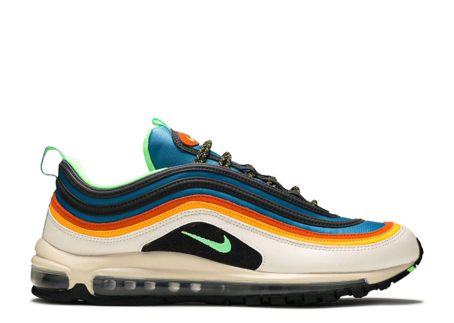 

Кроссовки Nike Air Max 97 'Green Abyss Illusion Green', белый