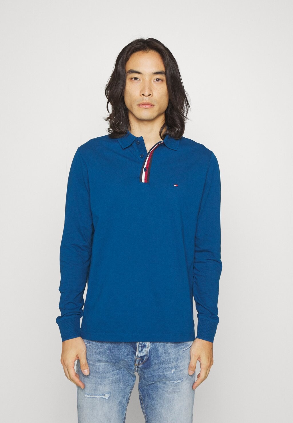 

Поло Tommy Hilfiger, индиго