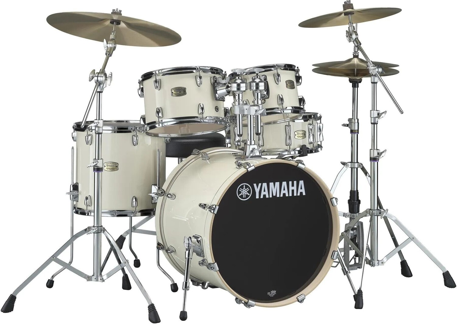 

Набор из 5 корпусов Yamaha Stage Custom Birch — классический белый