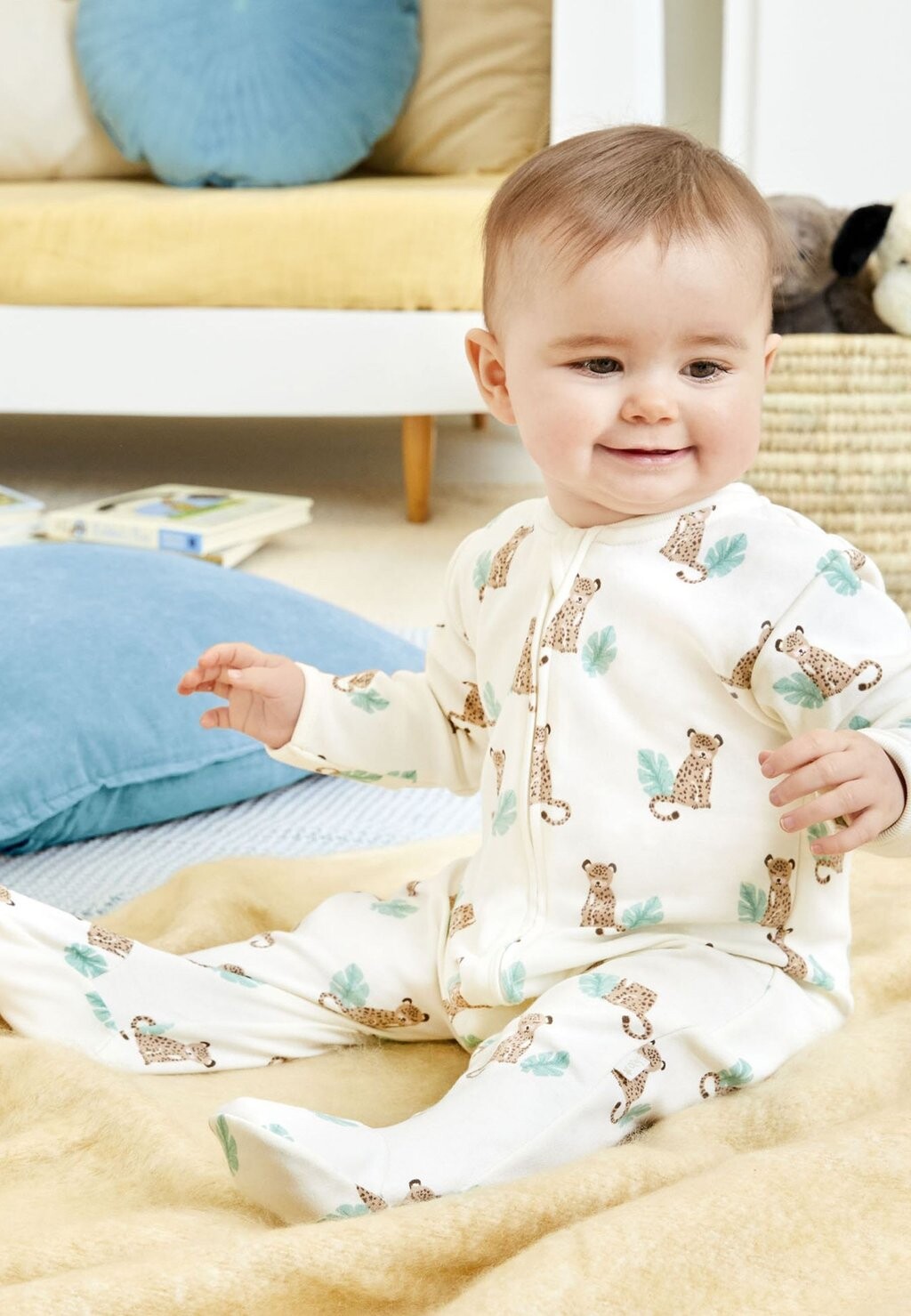 

Комбинезон JoJo Maman Bébé, цвет Ecru