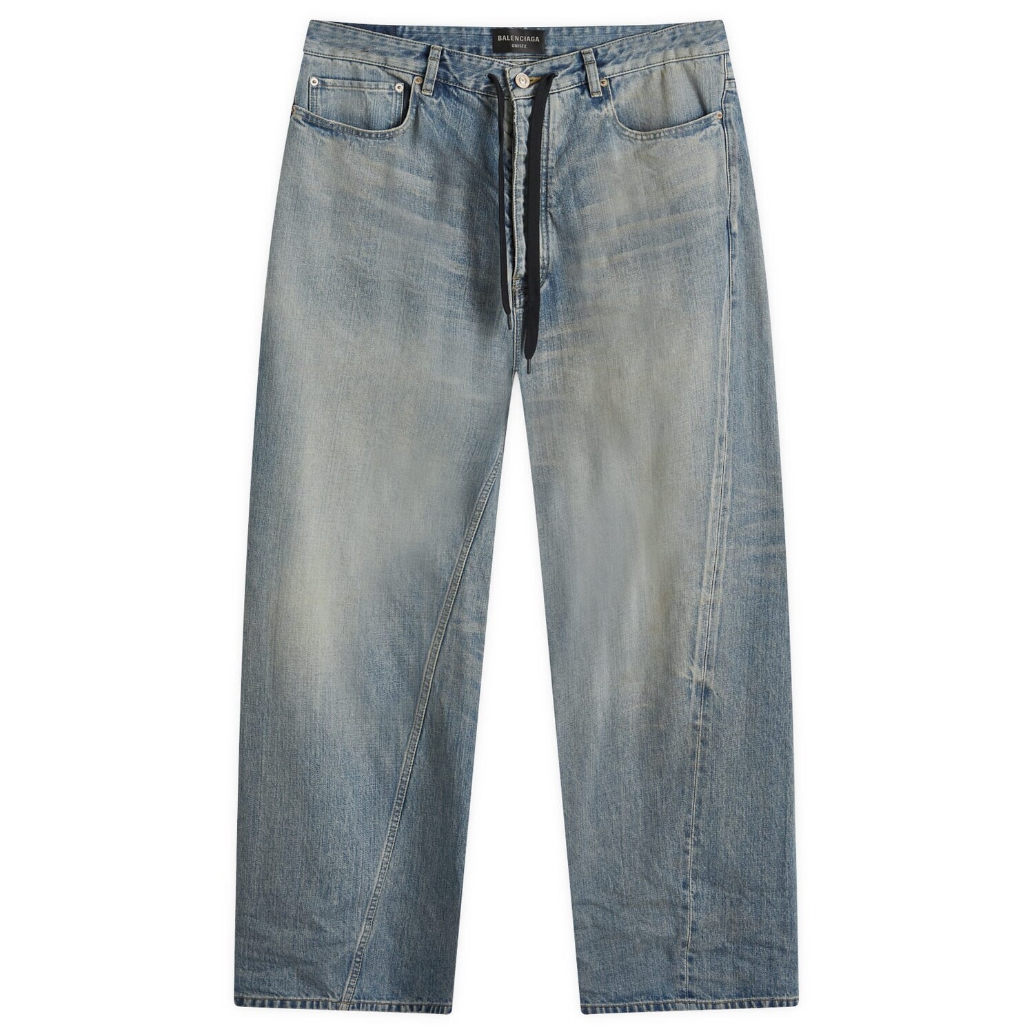 

Джинсы Balenciaga Twisted Seam Jeans, цвет Organic Selvedge Denim