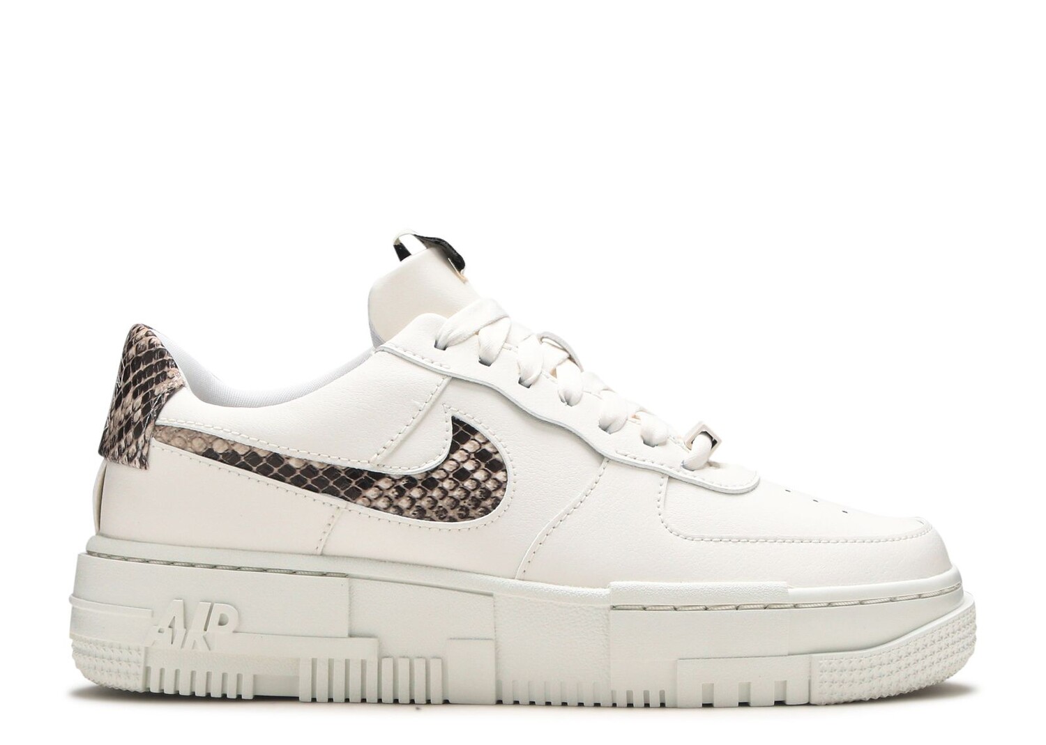 

Кроссовки Nike Wmns Air Force 1 Pixel Se 'Sail Snake', кремовый, Бежевый