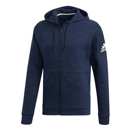 цена Куртка adidas Stadium FZ hooded Knit Jacket Blue, синий