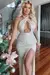 

Платье Fashion Nova VD7580, золотой