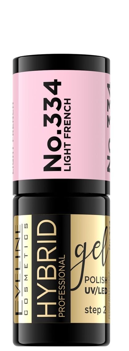 

Eveline Hybrid Professional гибридный лак для ногтей, 334 Light French