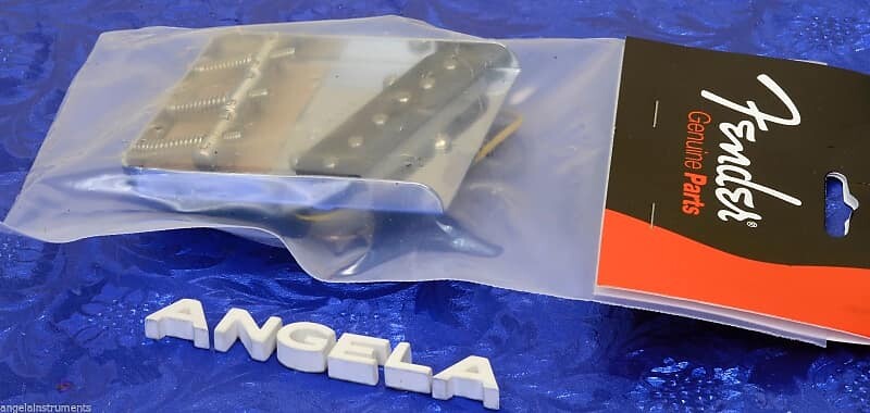 

Fender '62 Tele Custom Бридж в сборе и звукосниматель, 0056069049 005-6069-049Fender Tele Pickup '62 Tele Custom Bridge Assembly & Pickup