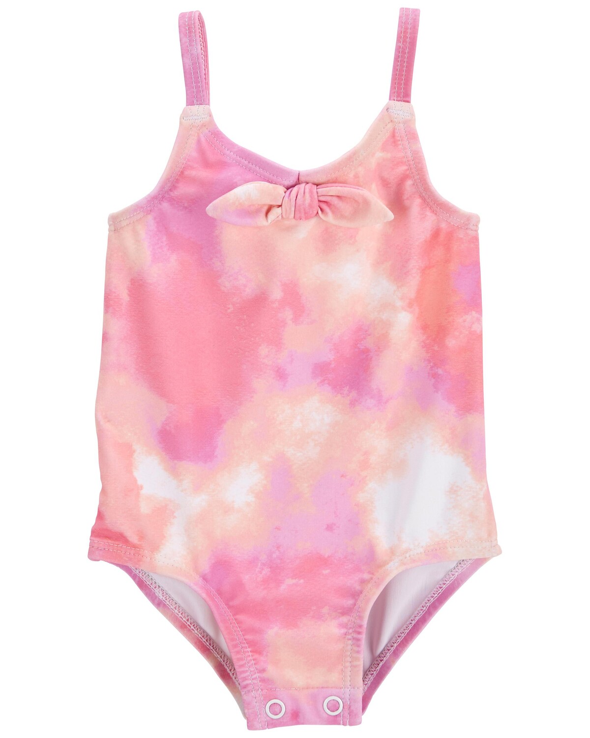 

Цельный купальник Baby Tie-Dye Carter's, розовый