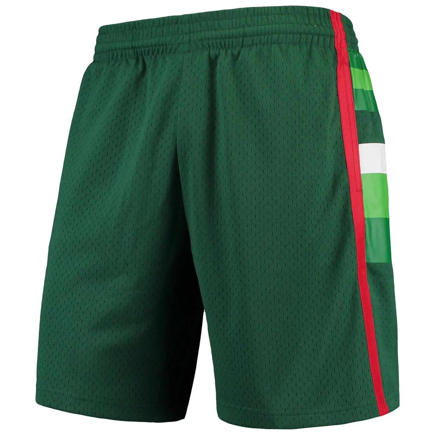 

Мужские шорты Mitchell & Ness Green Milwaukee Bucks Hardwood Classics Team Swingman
