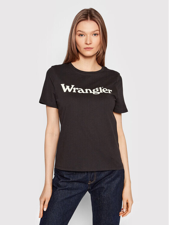 

Футболка стандартного кроя Wrangler, черный