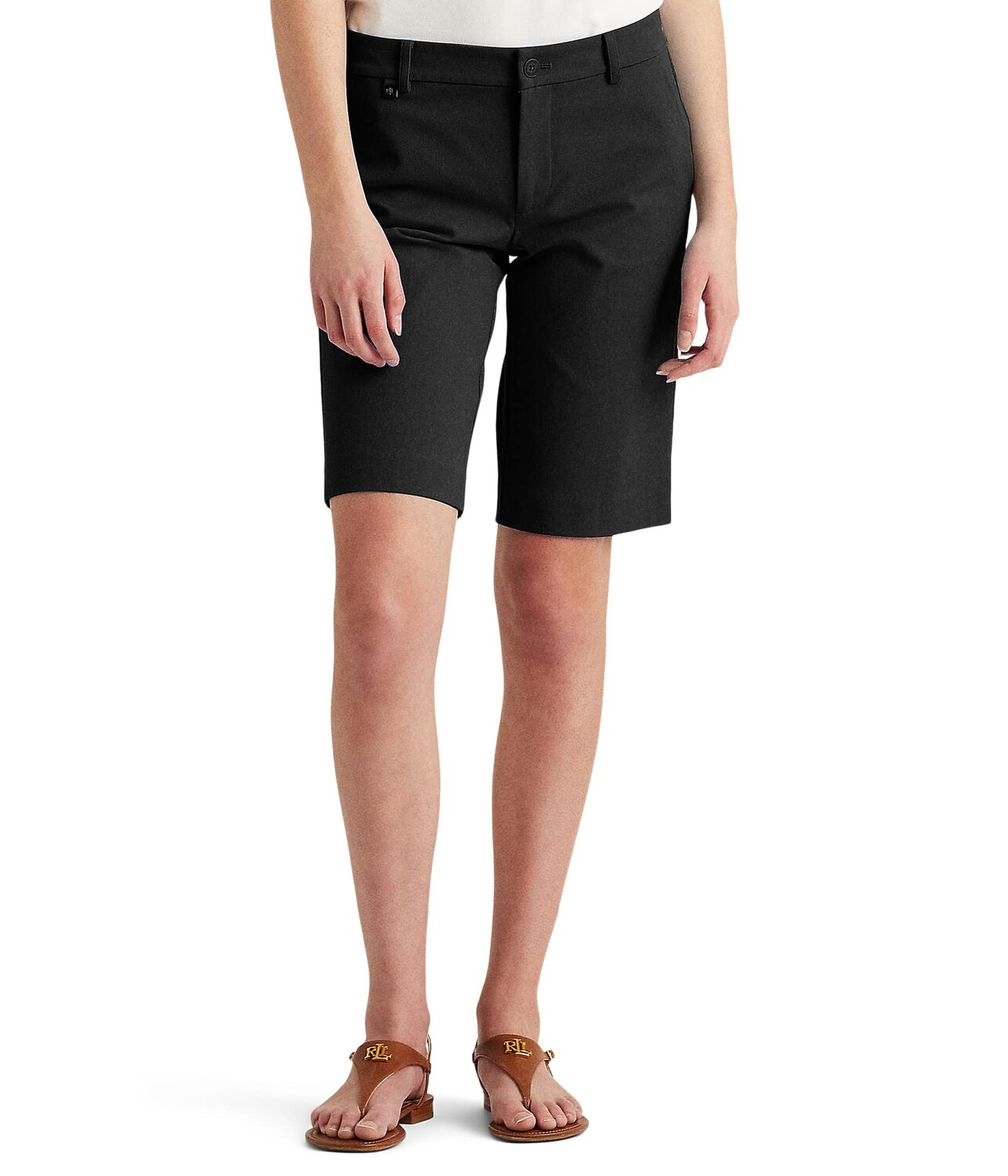 

Шорты LAUREN Ralph Lauren, Petite Stretch Cotton Twill Shorts
