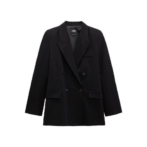 

Блейзер базовый Zara, черный