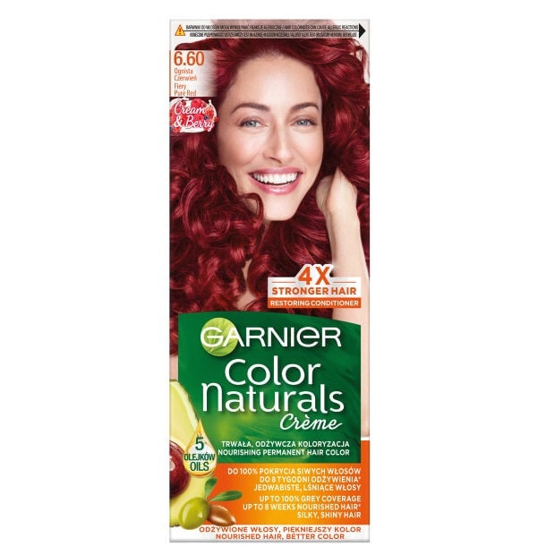 

Garnier Крем-краска для волос Color Naturals Creme 6.60 Огненно-красный