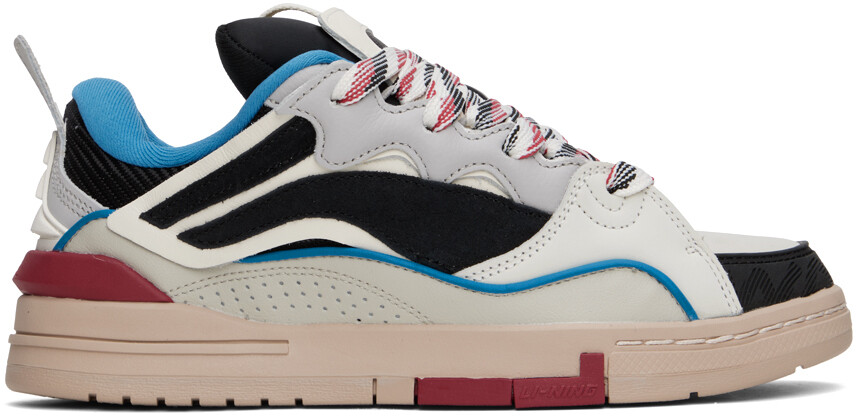 

Разноцветные золотые кроссовки Wave Li-Ning