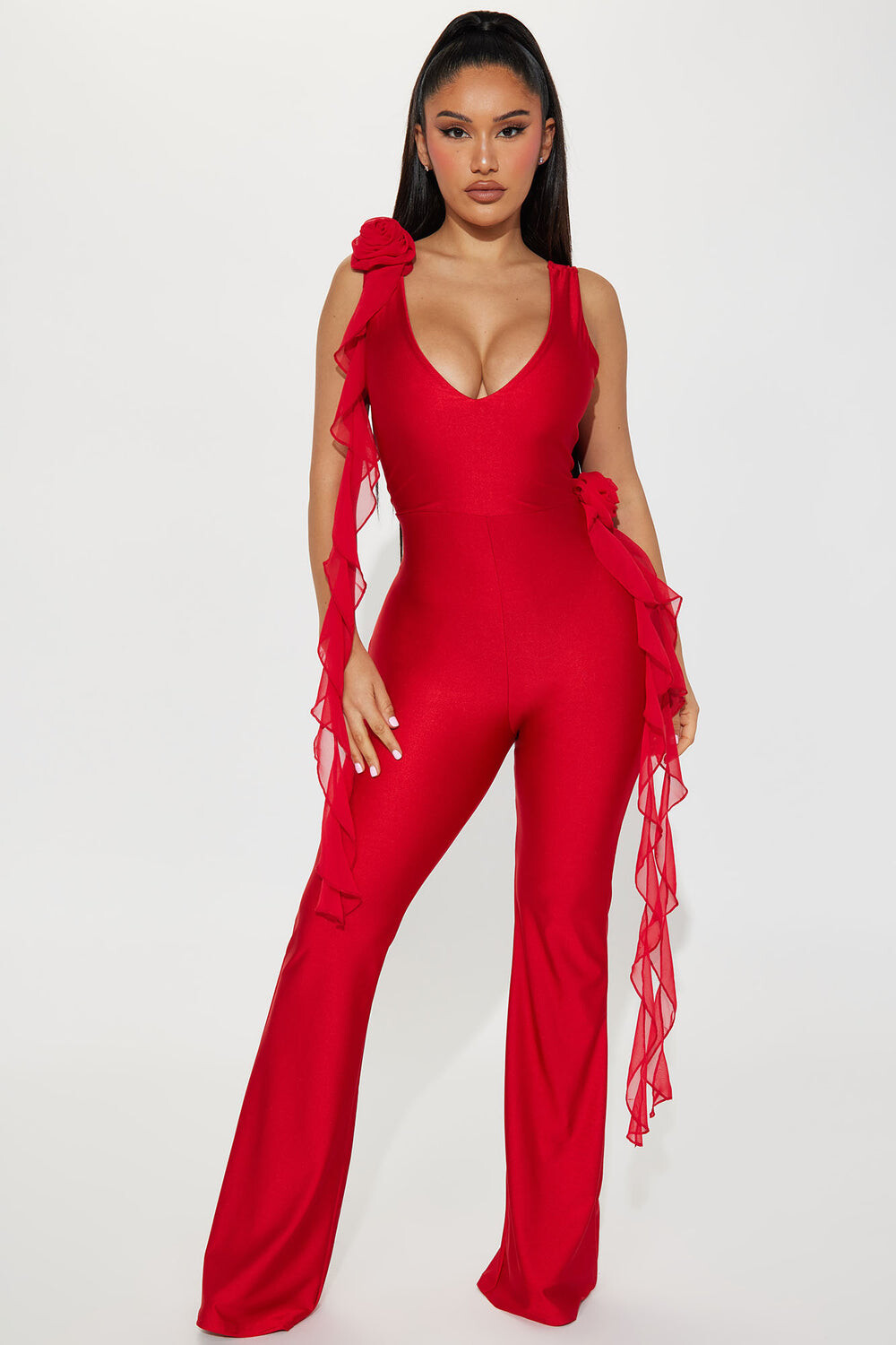 

Комбинезон Fashion Nova JP2728, красный