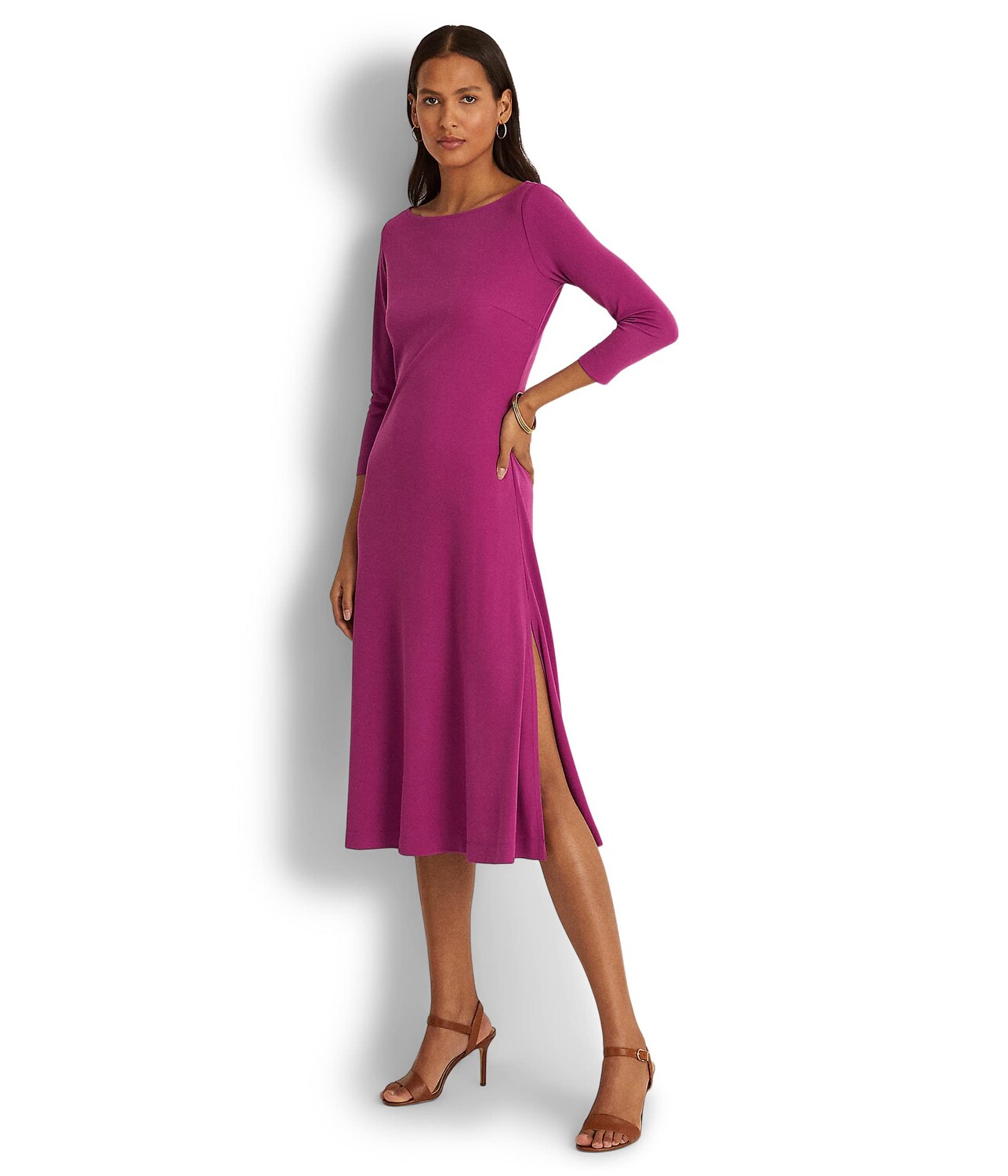 

Платье LAUREN Ralph Lauren, Stretch Jersey Midi Dress