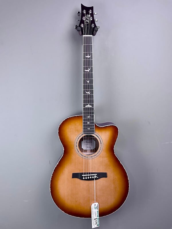 

PRS SE A40E Angelus с пикапом Fishman Sonitone 2022 — настоящее время Tobacco Sunburst SE A40E Angelus with Fishman Sonitone Pickup