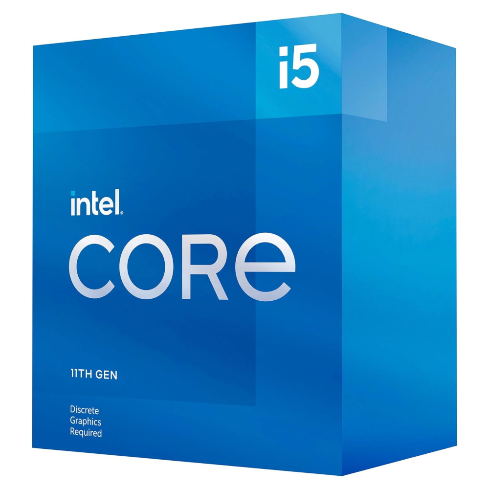 Процессор Intel Core i5-11400F BOX, LGA 1200 процессор intel core i5 11600kf 3900 мгц intel lga 1200 oem