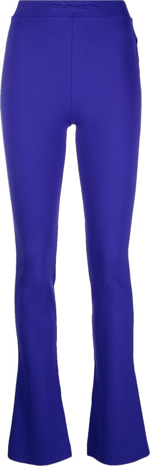 

Леггинсы Off-White Sleek Split Leggings 'Purple', фиолетовый
