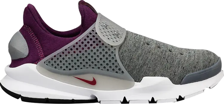 

Кроссовки Nike Sock Dart Tech Fleece 'Mulberry', серый