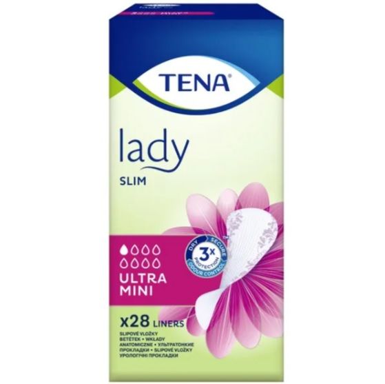 цена Tena Lady Ultra Mini урологические прокладки, 28 шт.