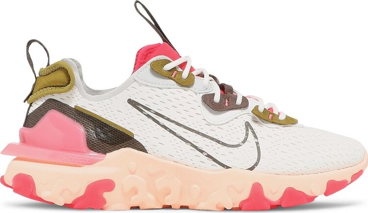 

Кроссовки Nike Wmns React Vision 'White Siren Red', белый