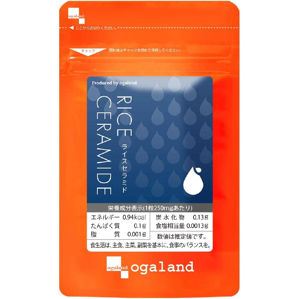 

Комплекс с церамидами для здоровья кожи Ogaland Rice Ceramide, 6x30 шт.
