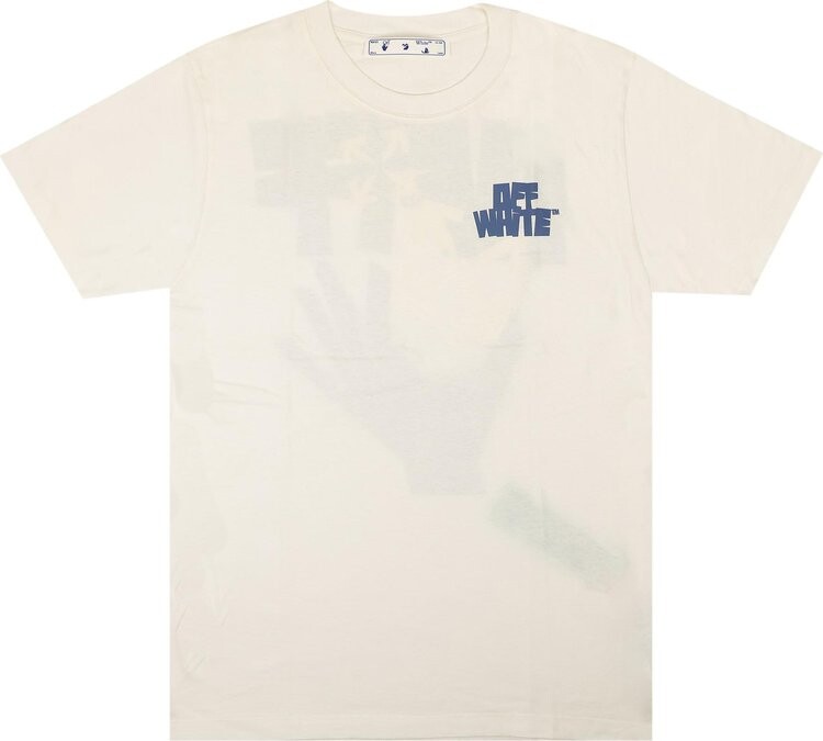

Футболка Off-White Hands Arrows T-Shirt 'Blue', синий