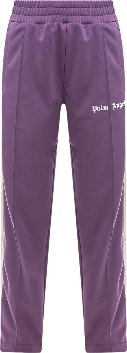 

Брюки Palm Angels Classic Track Pants 'Purple/Off White', фиолетовый