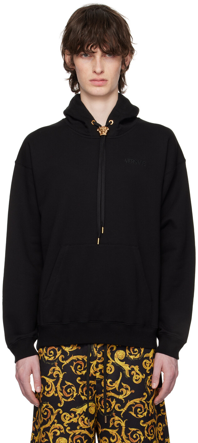 

Худи черного цвета с Медузой Versace