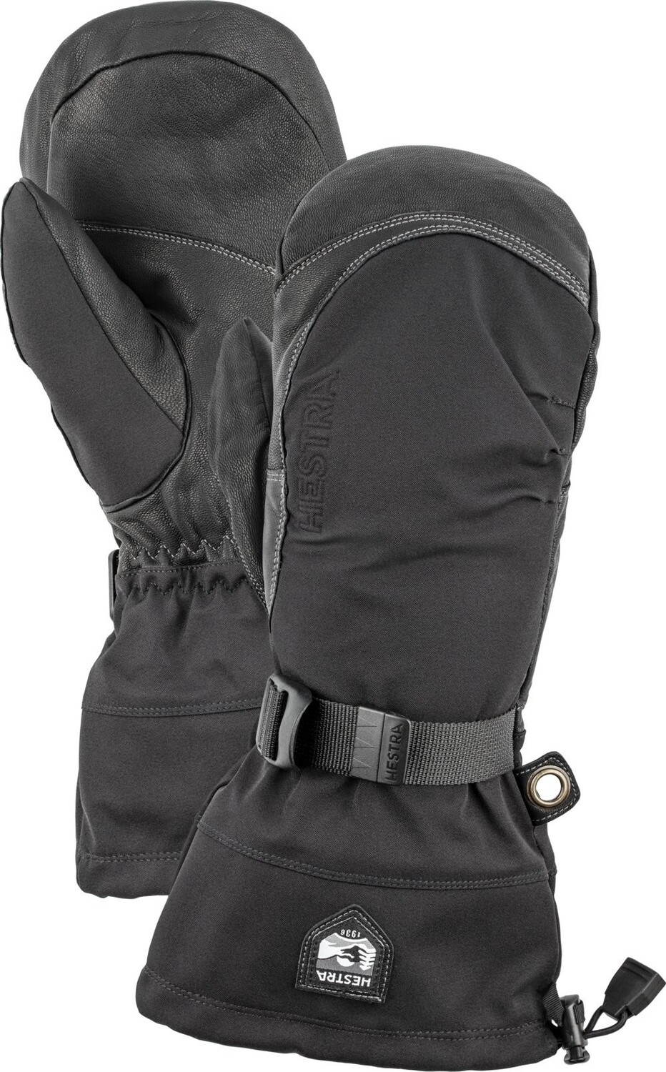 

Армейские кожаные варежки Extreme Hestra Gloves, черный